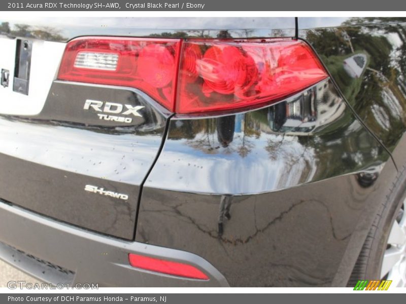 Crystal Black Pearl / Ebony 2011 Acura RDX Technology SH-AWD