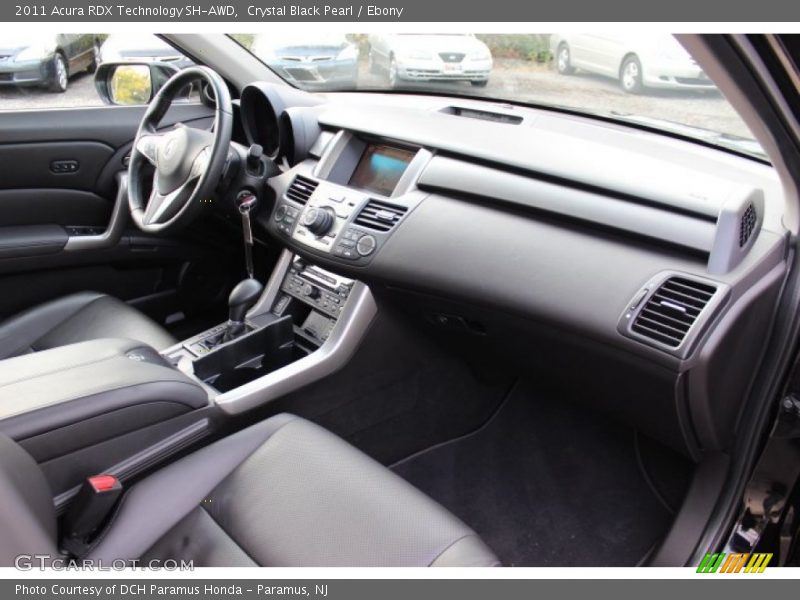 Crystal Black Pearl / Ebony 2011 Acura RDX Technology SH-AWD