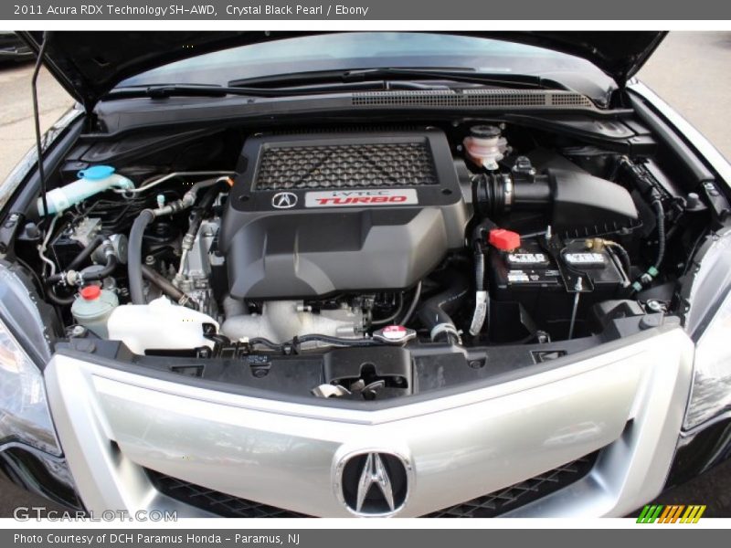 Crystal Black Pearl / Ebony 2011 Acura RDX Technology SH-AWD