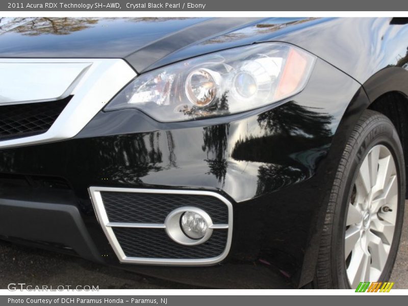 Crystal Black Pearl / Ebony 2011 Acura RDX Technology SH-AWD