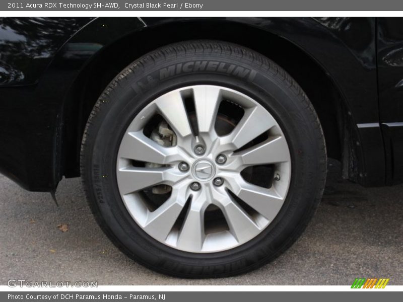 Crystal Black Pearl / Ebony 2011 Acura RDX Technology SH-AWD