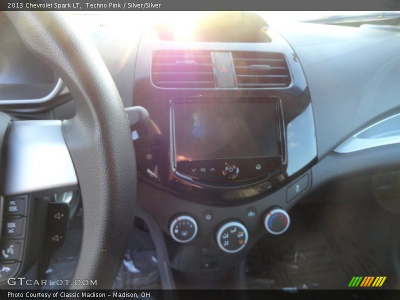 Techno Pink / Silver/Silver 2013 Chevrolet Spark LT