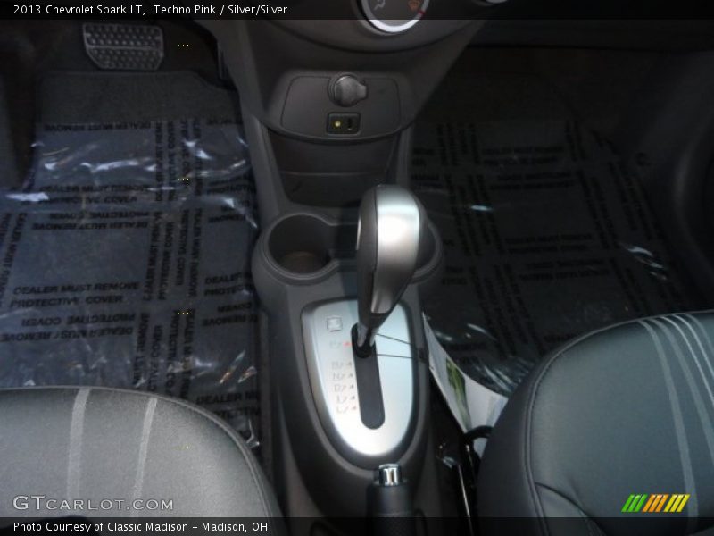 Techno Pink / Silver/Silver 2013 Chevrolet Spark LT