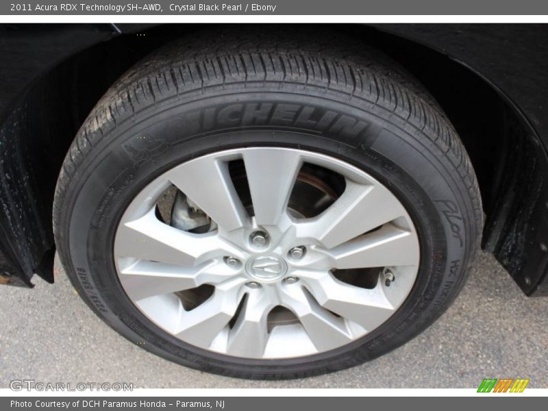 Crystal Black Pearl / Ebony 2011 Acura RDX Technology SH-AWD