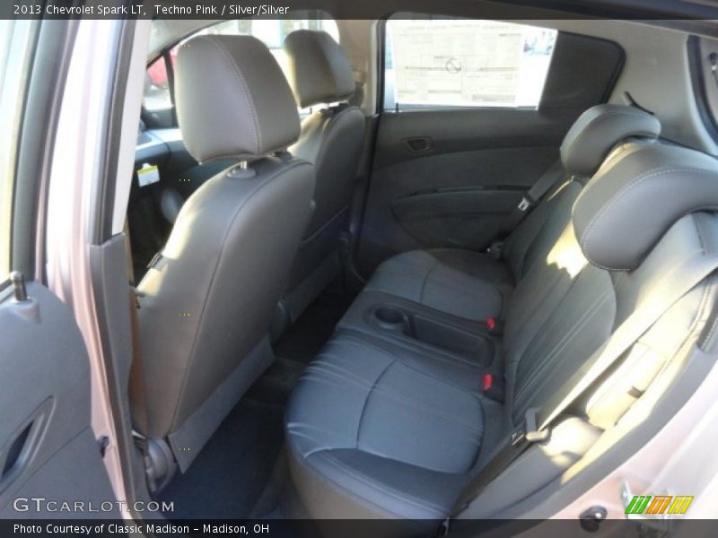Techno Pink / Silver/Silver 2013 Chevrolet Spark LT