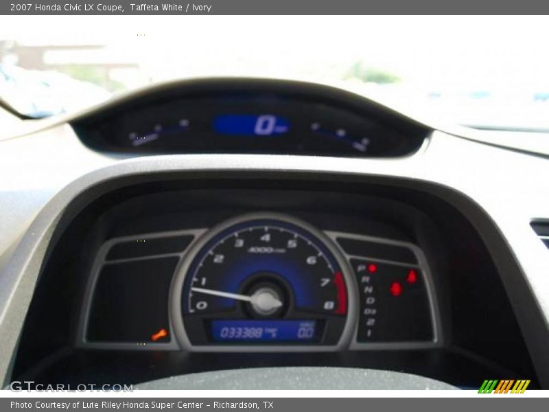 Taffeta White / Ivory 2007 Honda Civic LX Coupe