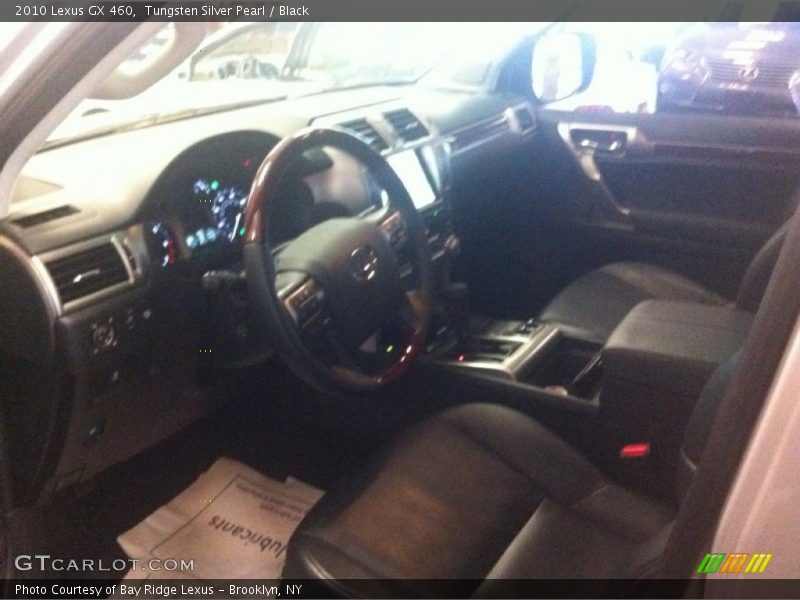 Tungsten Silver Pearl / Black 2010 Lexus GX 460