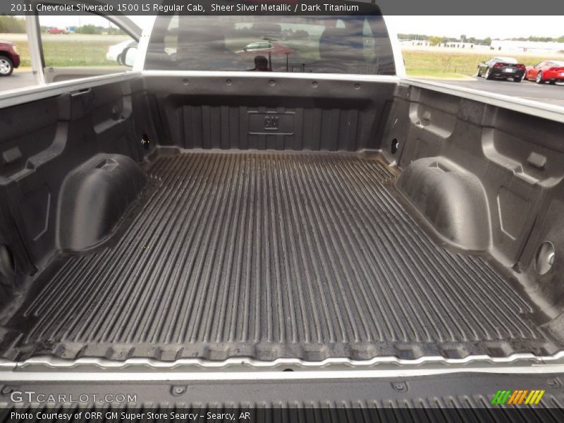Sheer Silver Metallic / Dark Titanium 2011 Chevrolet Silverado 1500 LS Regular Cab