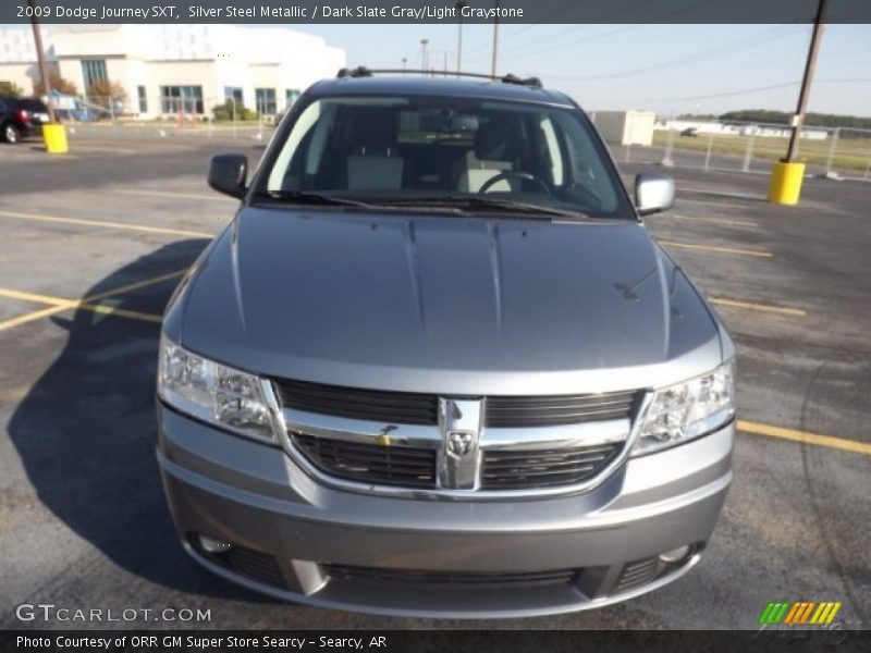 Silver Steel Metallic / Dark Slate Gray/Light Graystone 2009 Dodge Journey SXT