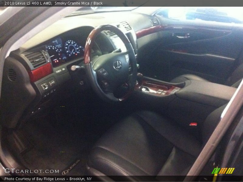 Smoky Granite Mica / Black 2010 Lexus LS 460 L AWD