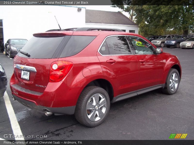 Crystal Red Tintcoat / Jet Black 2013 Chevrolet Equinox LT