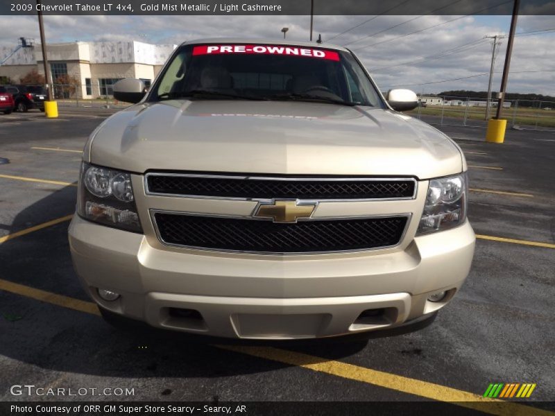 Gold Mist Metallic / Light Cashmere 2009 Chevrolet Tahoe LT 4x4