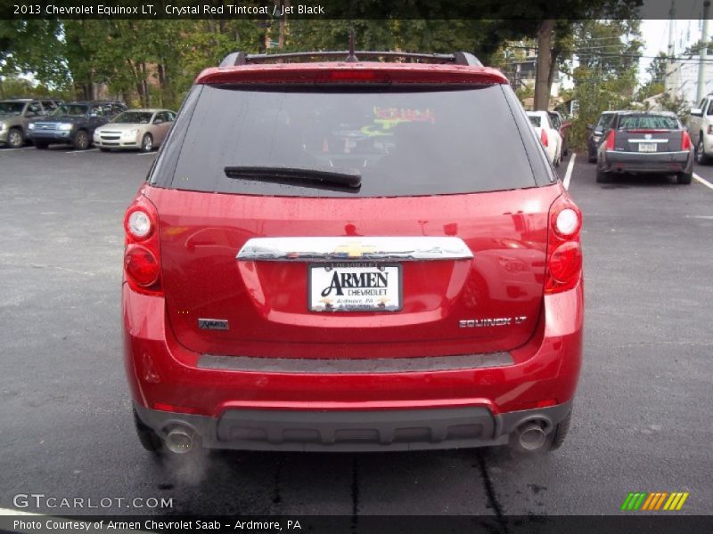 Crystal Red Tintcoat / Jet Black 2013 Chevrolet Equinox LT