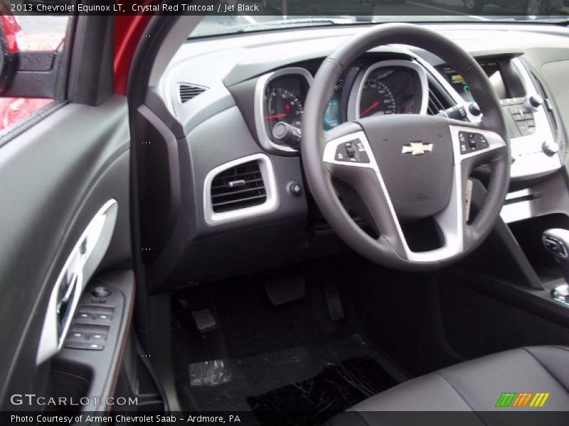 Crystal Red Tintcoat / Jet Black 2013 Chevrolet Equinox LT