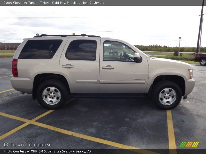 Gold Mist Metallic / Light Cashmere 2009 Chevrolet Tahoe LT 4x4