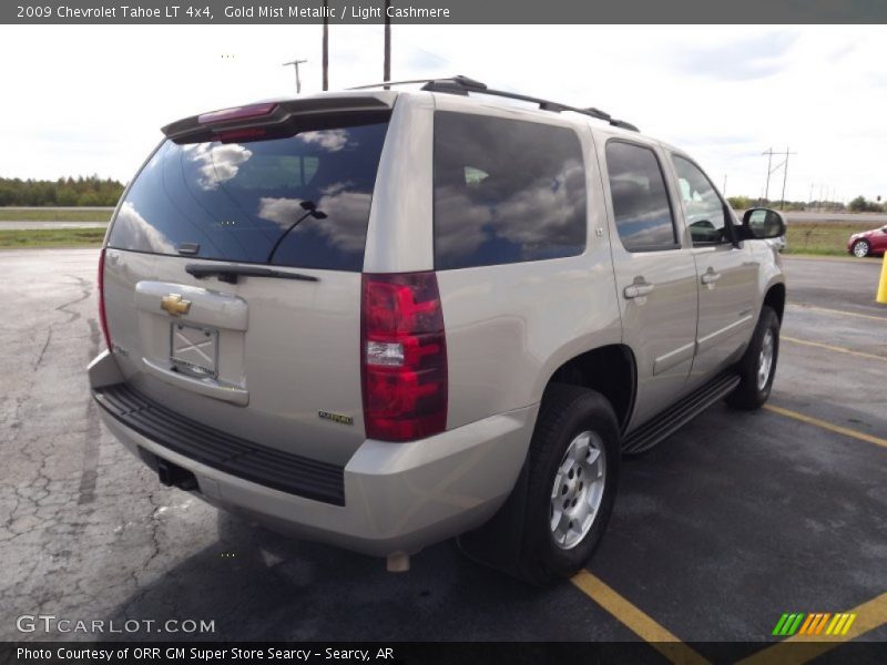 Gold Mist Metallic / Light Cashmere 2009 Chevrolet Tahoe LT 4x4