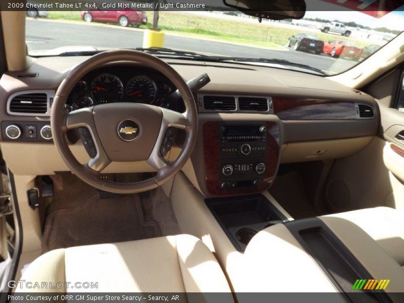 Gold Mist Metallic / Light Cashmere 2009 Chevrolet Tahoe LT 4x4
