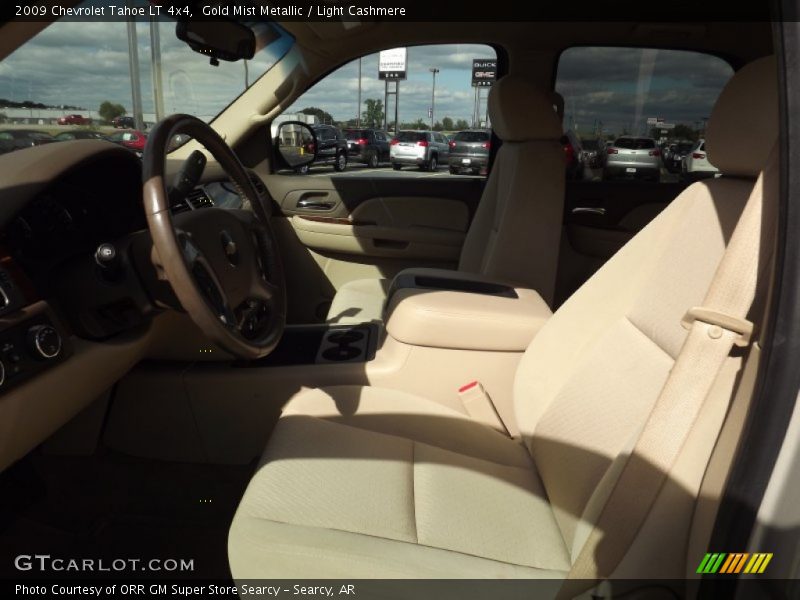Gold Mist Metallic / Light Cashmere 2009 Chevrolet Tahoe LT 4x4