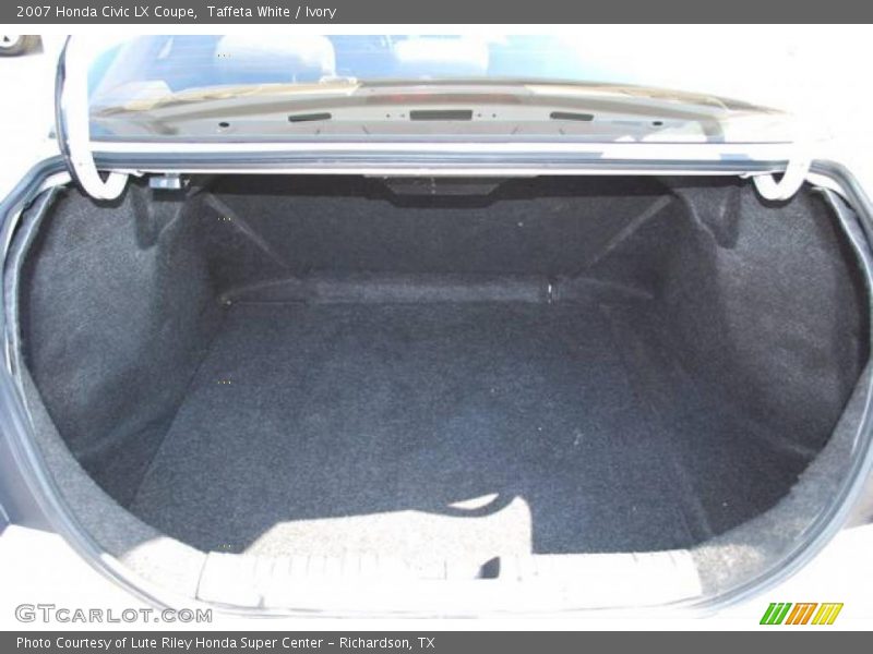 Taffeta White / Ivory 2007 Honda Civic LX Coupe