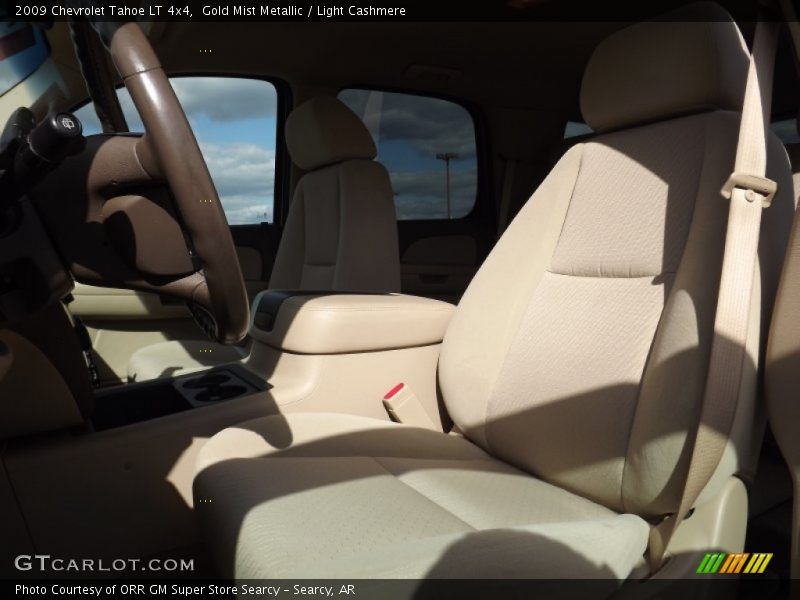 Gold Mist Metallic / Light Cashmere 2009 Chevrolet Tahoe LT 4x4