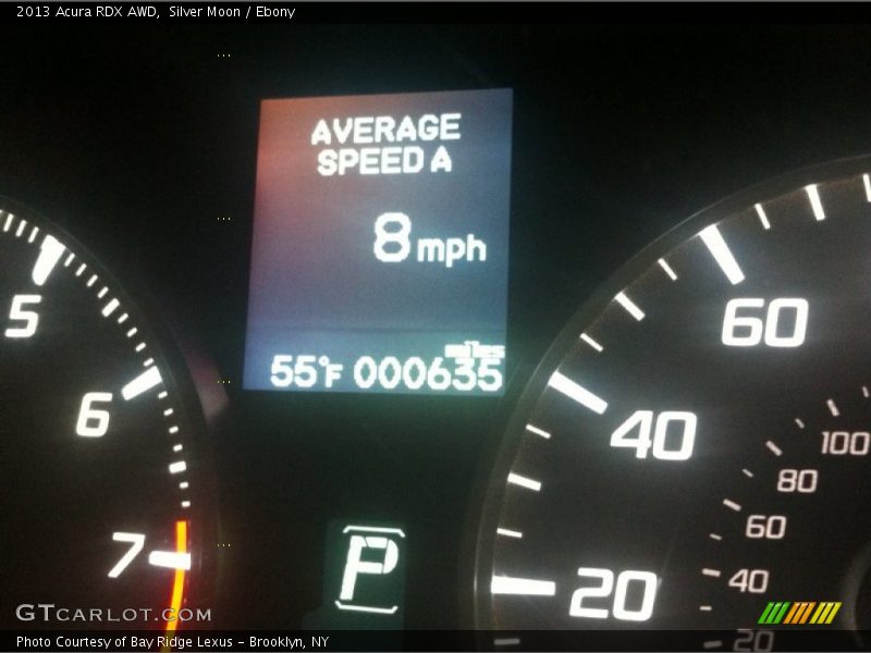 Silver Moon / Ebony 2013 Acura RDX AWD
