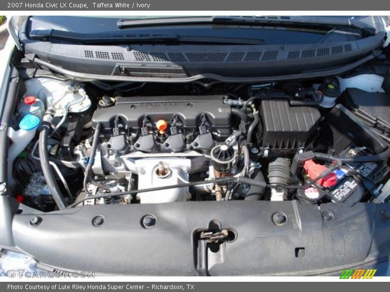 Taffeta White / Ivory 2007 Honda Civic LX Coupe