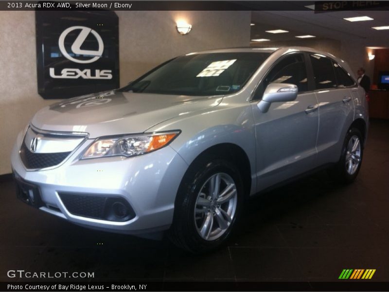 Silver Moon / Ebony 2013 Acura RDX AWD