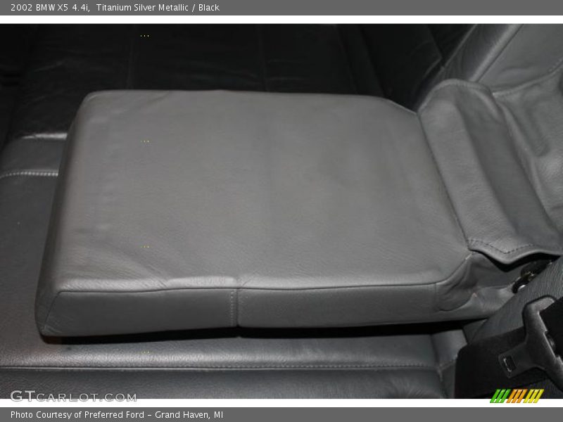 Titanium Silver Metallic / Black 2002 BMW X5 4.4i