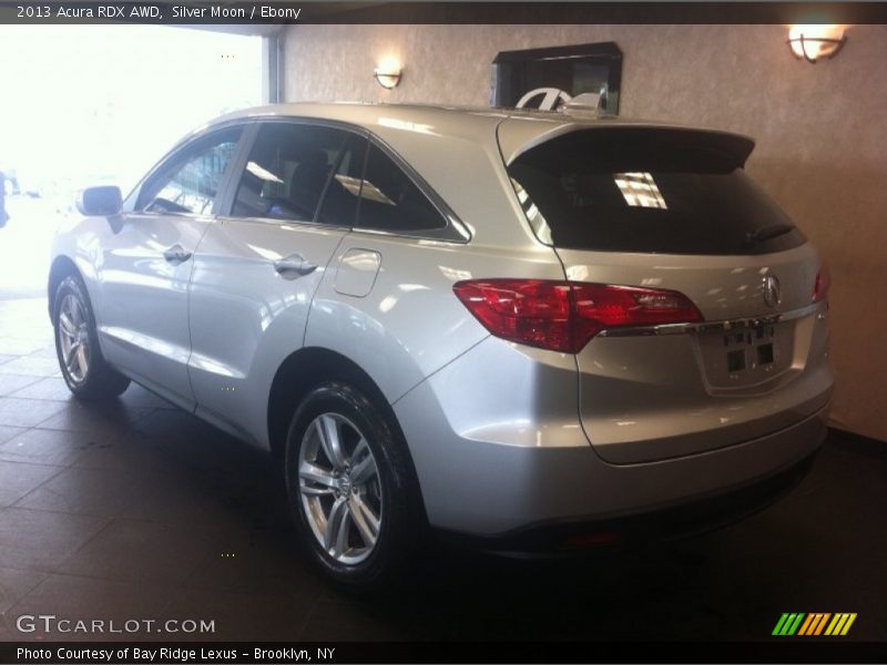 Silver Moon / Ebony 2013 Acura RDX AWD
