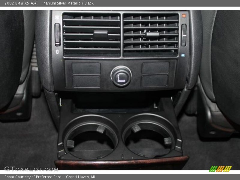 Titanium Silver Metallic / Black 2002 BMW X5 4.4i