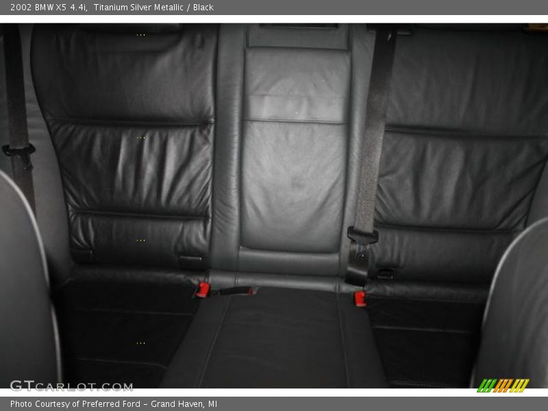 Titanium Silver Metallic / Black 2002 BMW X5 4.4i