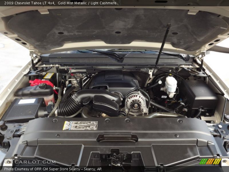 Gold Mist Metallic / Light Cashmere 2009 Chevrolet Tahoe LT 4x4