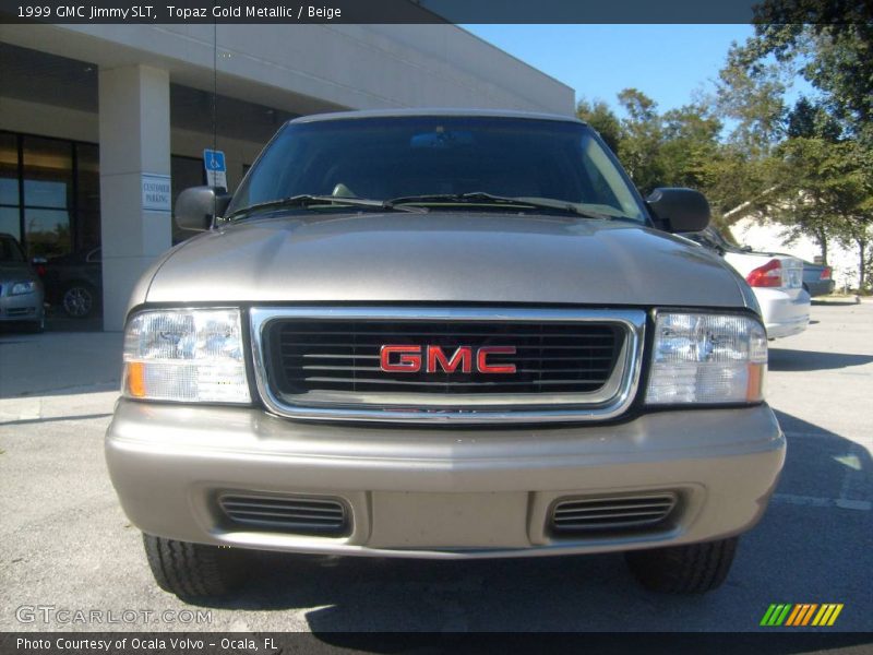 Topaz Gold Metallic / Beige 1999 GMC Jimmy SLT