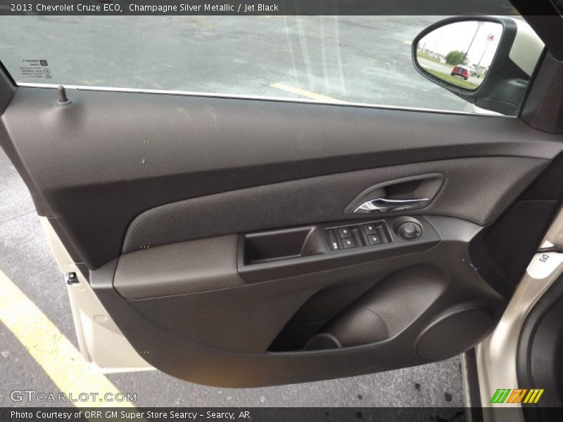 Champagne Silver Metallic / Jet Black 2013 Chevrolet Cruze ECO