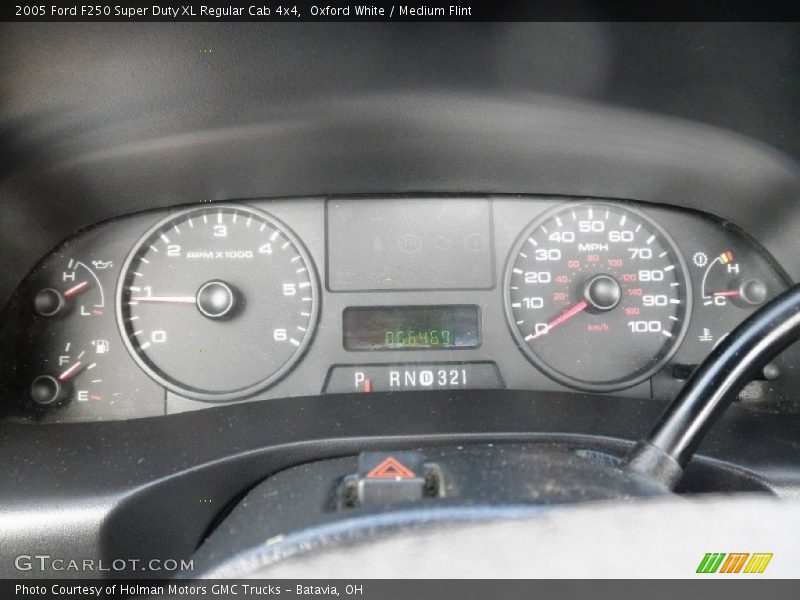  2005 F250 Super Duty XL Regular Cab 4x4 XL Regular Cab 4x4 Gauges