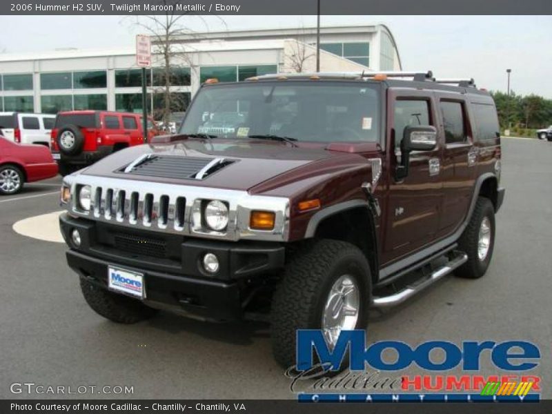 Twilight Maroon Metallic / Ebony 2006 Hummer H2 SUV