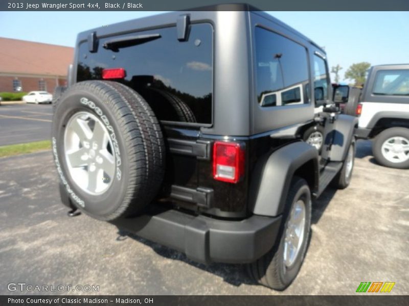 Black / Black 2013 Jeep Wrangler Sport 4x4