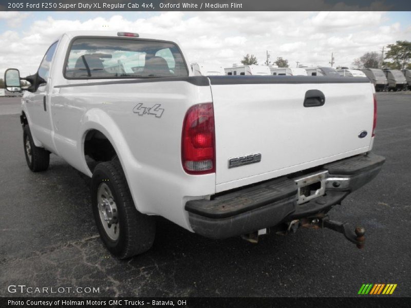  2005 F250 Super Duty XL Regular Cab 4x4 Oxford White