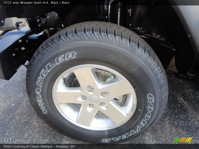 Black / Black 2013 Jeep Wrangler Sport 4x4