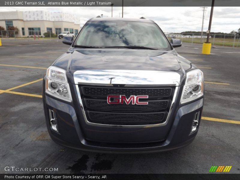 Atlantis Blue Metallic / Light Titanium 2013 GMC Terrain SLE