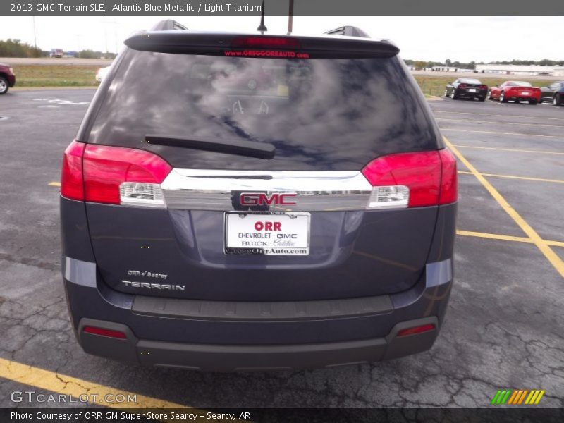 Atlantis Blue Metallic / Light Titanium 2013 GMC Terrain SLE