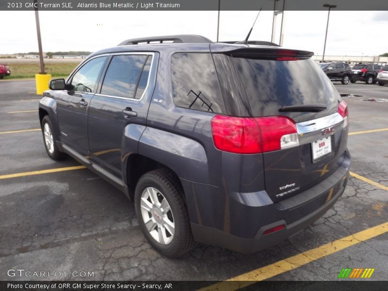 Atlantis Blue Metallic / Light Titanium 2013 GMC Terrain SLE