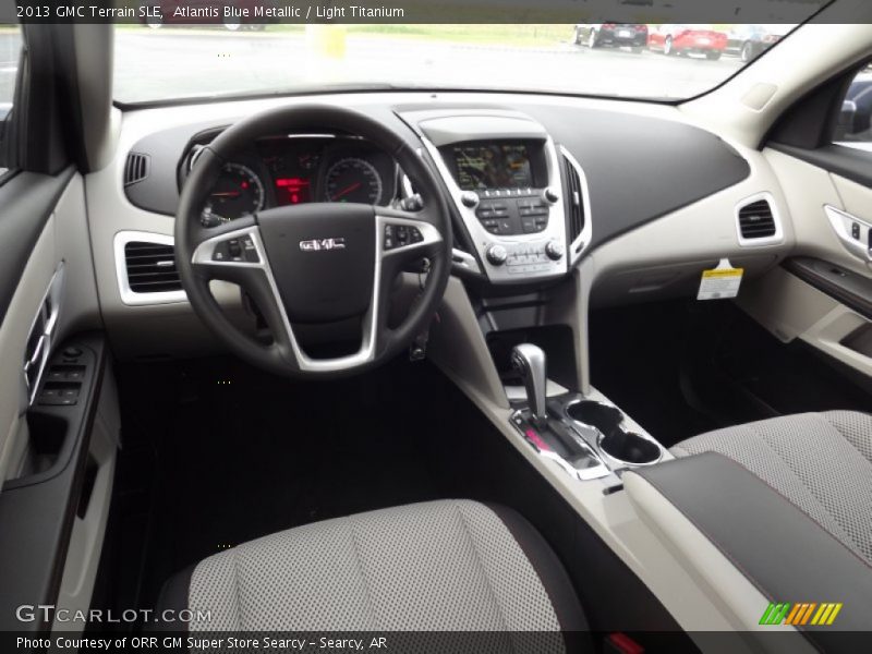 Atlantis Blue Metallic / Light Titanium 2013 GMC Terrain SLE