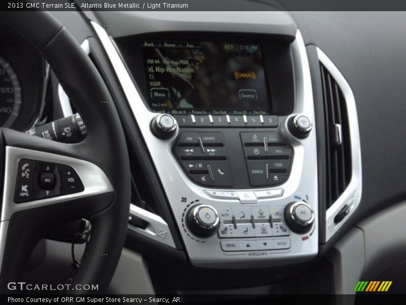 Atlantis Blue Metallic / Light Titanium 2013 GMC Terrain SLE