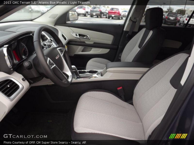 Atlantis Blue Metallic / Light Titanium 2013 GMC Terrain SLE