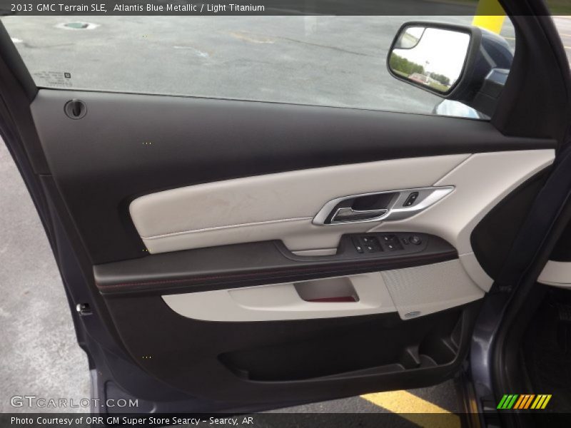 Atlantis Blue Metallic / Light Titanium 2013 GMC Terrain SLE