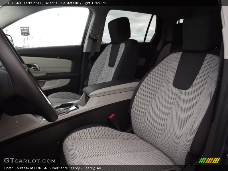 Atlantis Blue Metallic / Light Titanium 2013 GMC Terrain SLE
