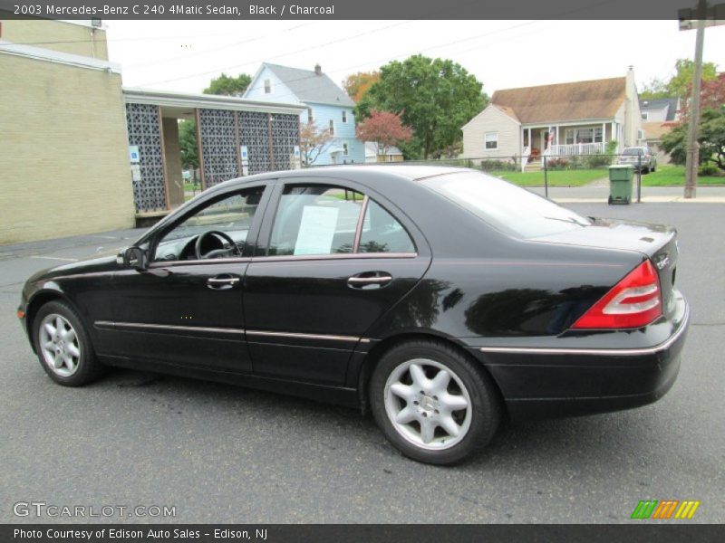 Black / Charcoal 2003 Mercedes-Benz C 240 4Matic Sedan