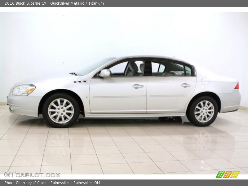 Quicksilver Metallic / Titanium 2010 Buick Lucerne CX