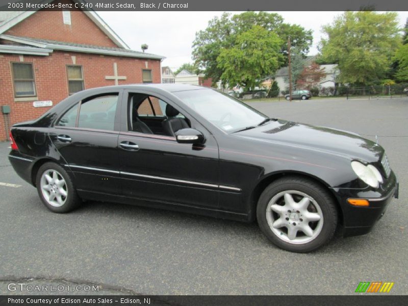 Black / Charcoal 2003 Mercedes-Benz C 240 4Matic Sedan